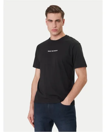 Tricou barbati  negru, bumbac organicfqfwq, Negru