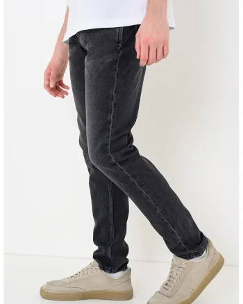 Blugi conici Spike, Negru