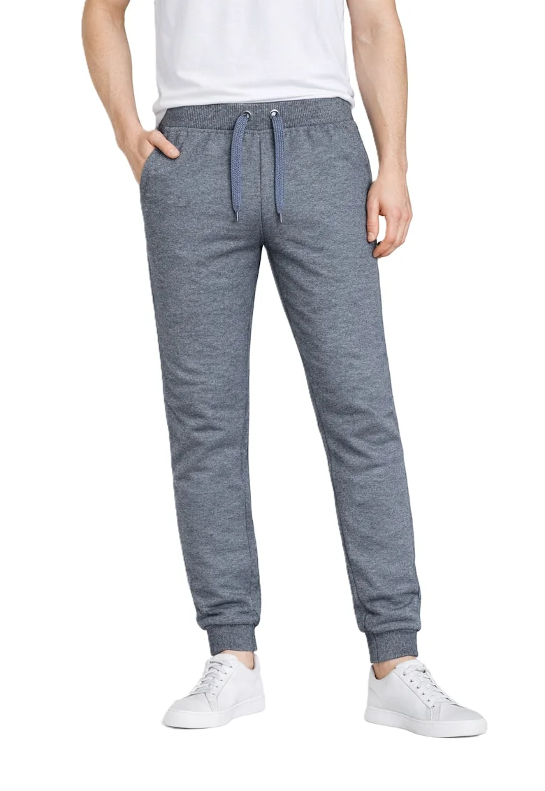 Pantaloni de trening cu buzunare cu refilet, Gri