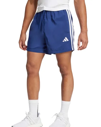 Pantaloni scurti cu snur de ajustare si logo Chelsea, Alb/Albastru inchis