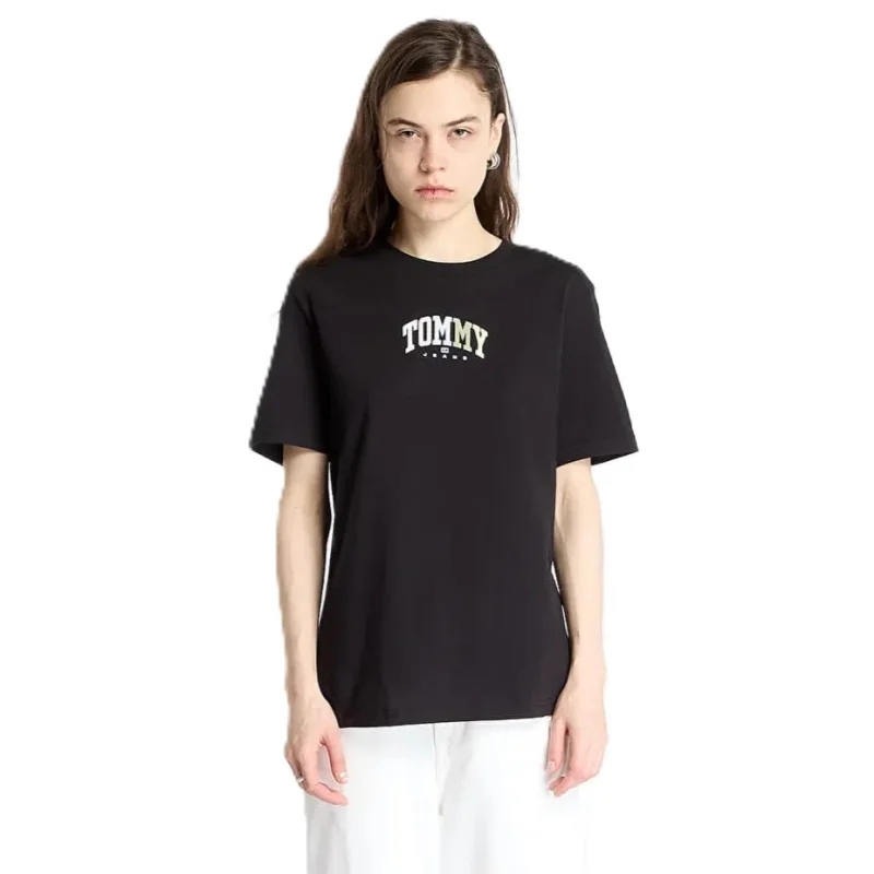 Tricou Tommy Hilfiger TJW RLX COLOR VARSITY TEE