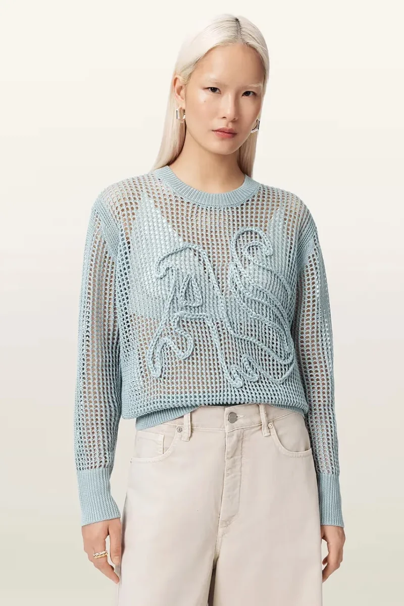 AllSaints pulover pentru femei, din vâscoză RAELYN