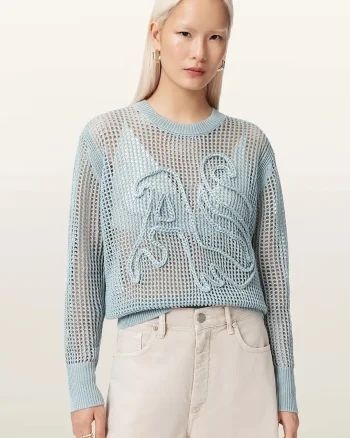 AllSaints pulover pentru femei, din vâscoză RAELYN