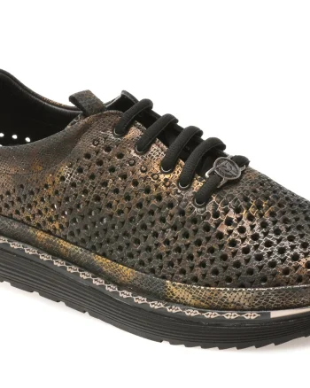 Pantofi sport GRYXX negri, 251YZ73, din piele naturala