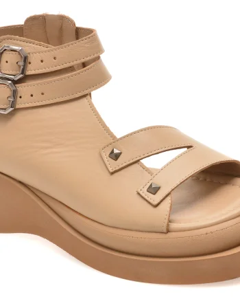 Sandale GRYXX bej, 208423, din piele naturala
