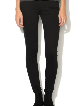 Jeansi skinny negri 710