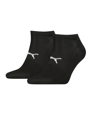 Set de sosete unisex pana la glezna - 2 perechi, Alb/Negru stins