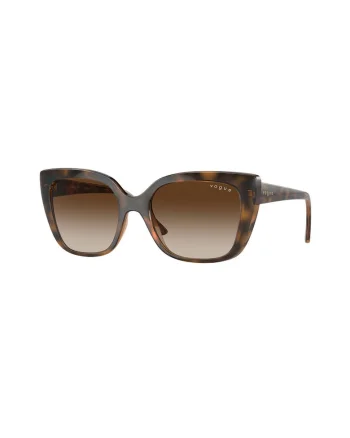 Ochelari de soare butterfly cu lentile in degrade, Maro