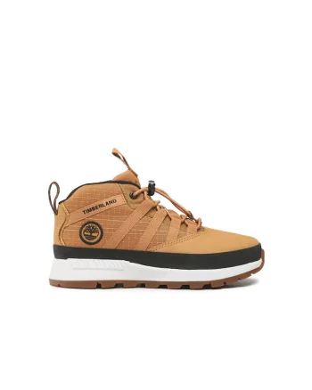 Ghete copii,  301437, Piele nabuc/Textil, Maro