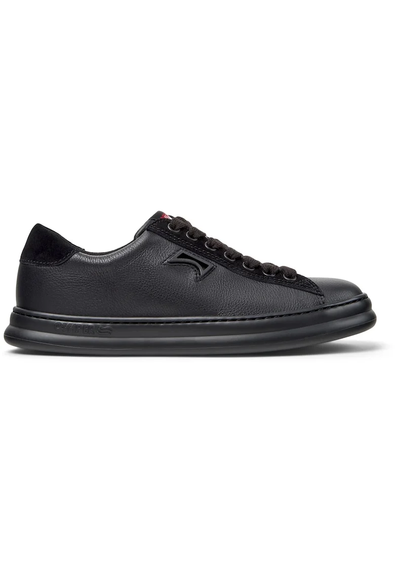 Pantofi sport de piele Runner Four, Negru