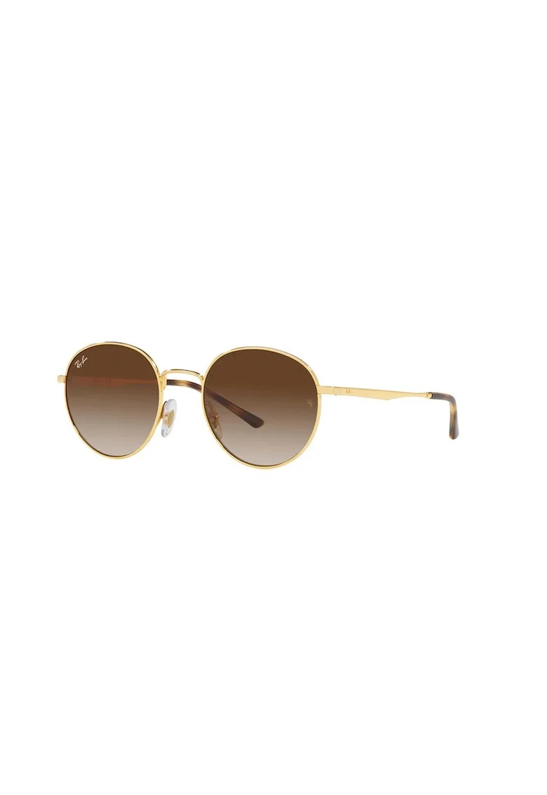 Ochelari de soare rotunzi unisex cu lentile in degrade
