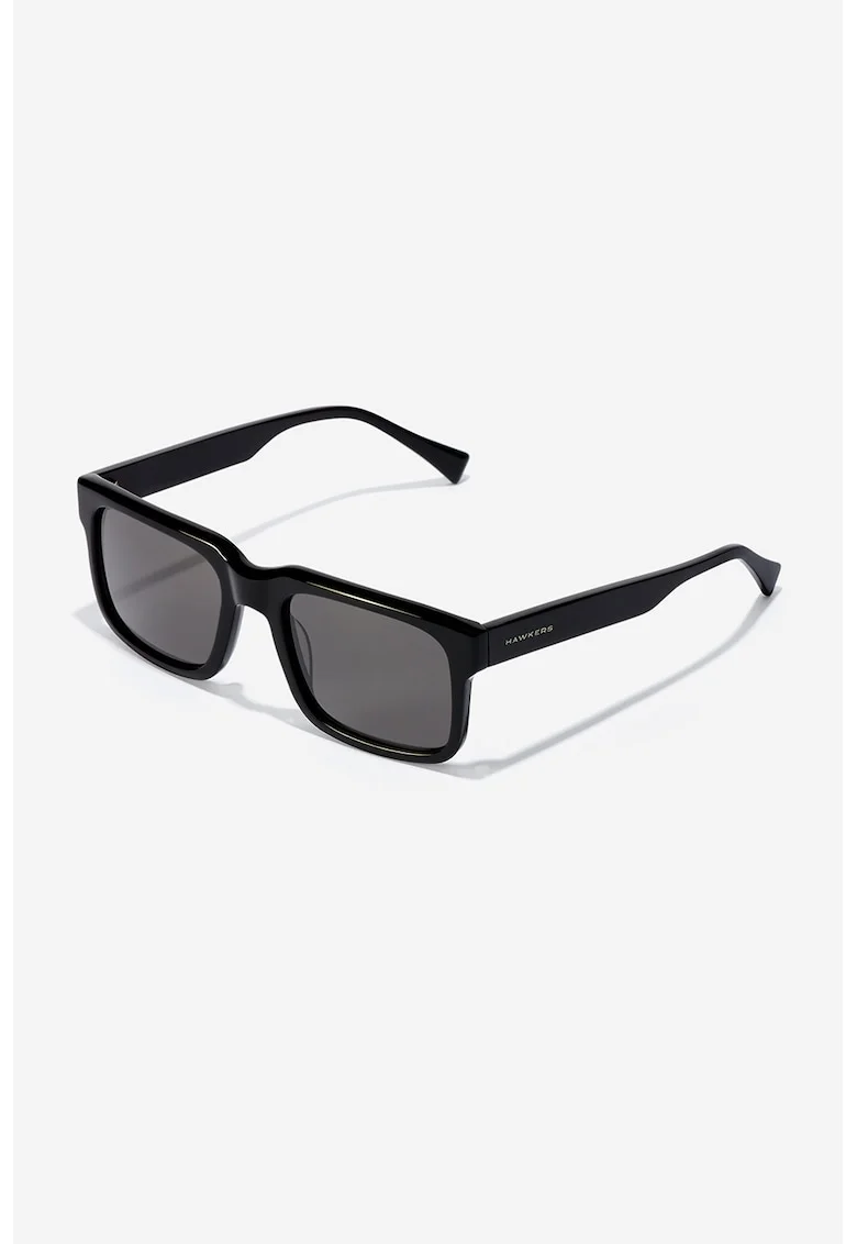 Ochelari de soare dreptunghiulari unisex Inwood, Negru