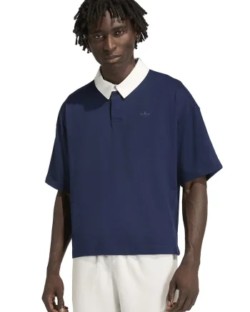 Tricou polo lejer din bumbac Premium Essentials, Alb/Albastru ultramarin