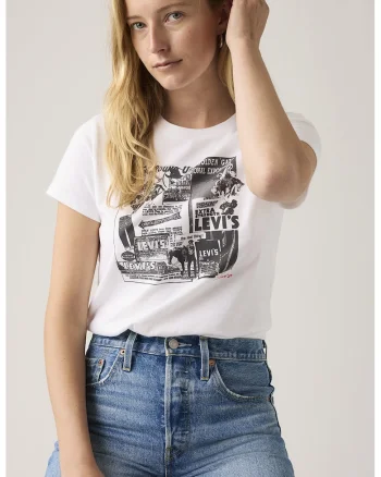 Tricou de bumbac cu decolteu la baza gatului