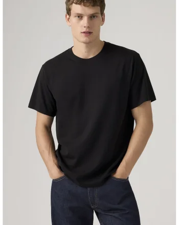 Tricou din bumbac Essential, Negru