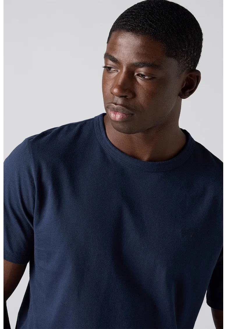 Tricou de bumbac Original Garment Dye, Bleumarin