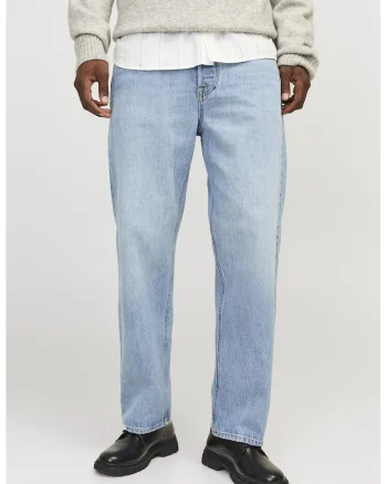 Blugi realxed fit 068 Cooper, Albastru deschis