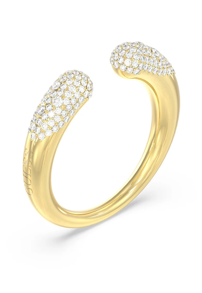 Inel cu cristale Pave Contrarie, Auriu