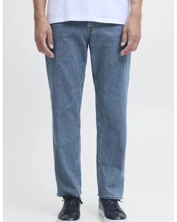 Blugi regular fit, Albastru