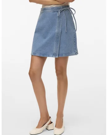 Fusta mini de denim