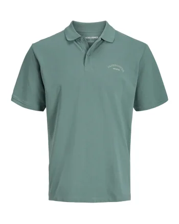 Tricou polo de bumbac organic, Verde,