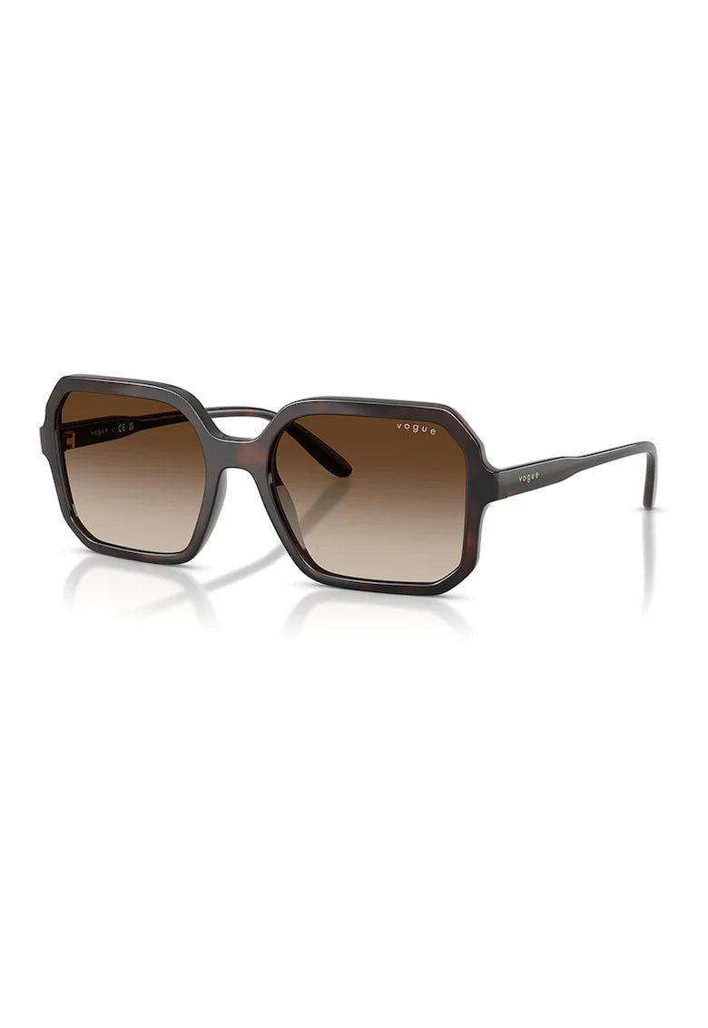 Ochelari de soare polarizati cu lentile in degrade, Maro cognac