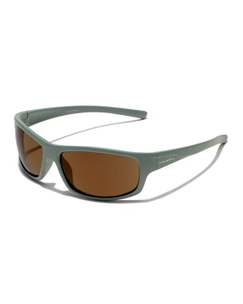 Ochelari de soare cu lentile dreptunghiulare, Verde sparanghel