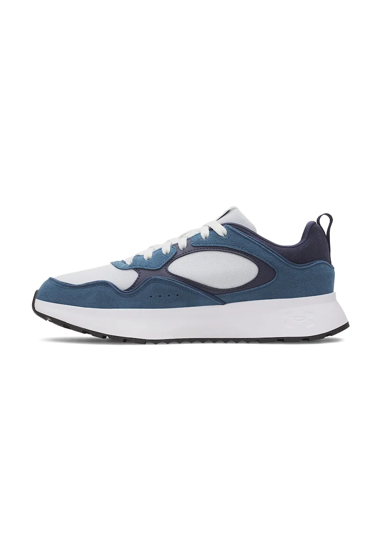 Pantofi sport din piele cu material textil Mirage, Gri/Albastru ultramarin/Albastru