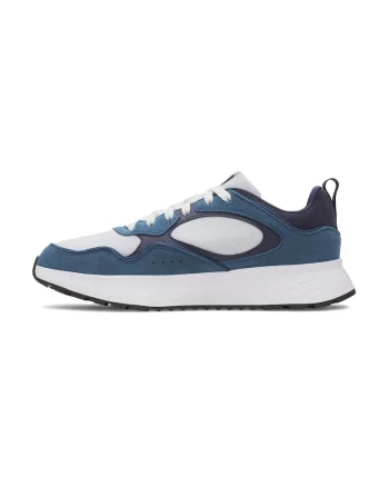 Pantofi sport din piele cu material textil Mirage, Gri/Albastru ultramarin/Albastru