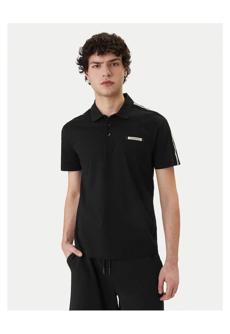 Tricou barbati,  bumbac, negrudwqf, Negru