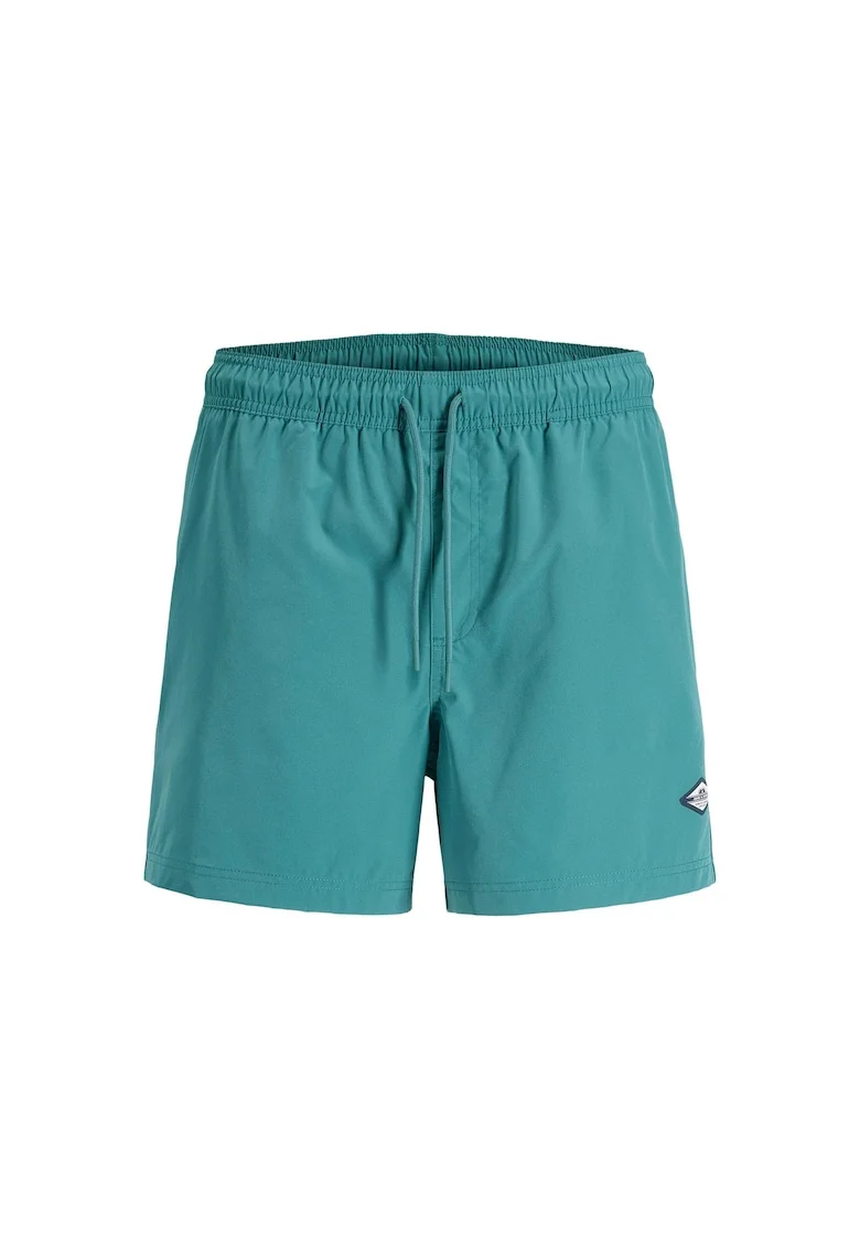 . Pantaloni scurti de baie Maui Tropic, Verde/Albastru