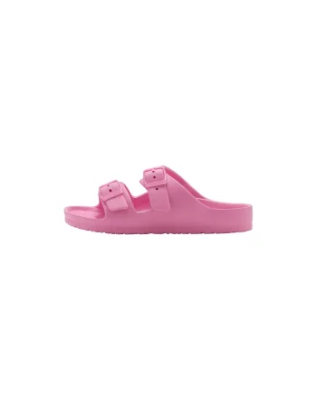 Papuci cu catarame, Fucsia