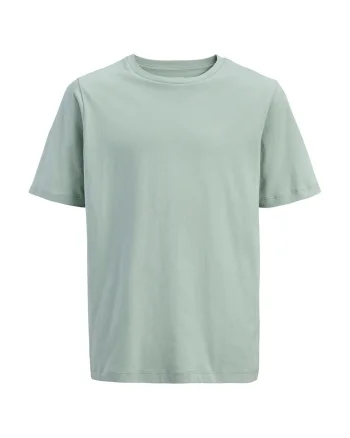 Tricou din bumbac cu imprimeu floral, Verde pal
