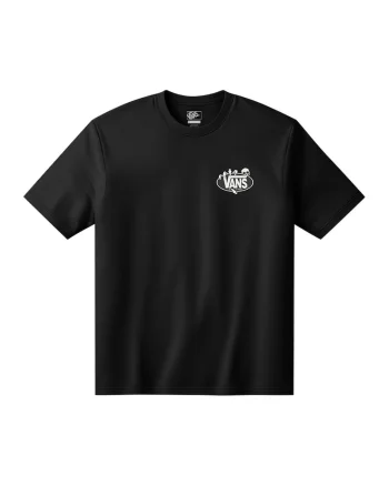 Tricou din bumbac Show Off, Negru/Gri deschis