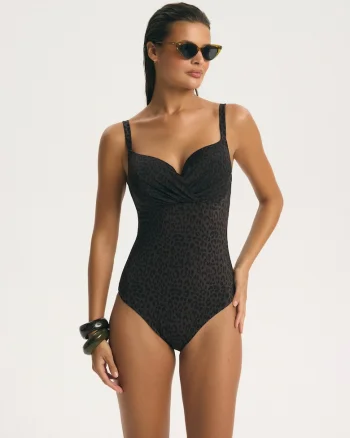 Costum de baie intreg  Base Resort, Bronz