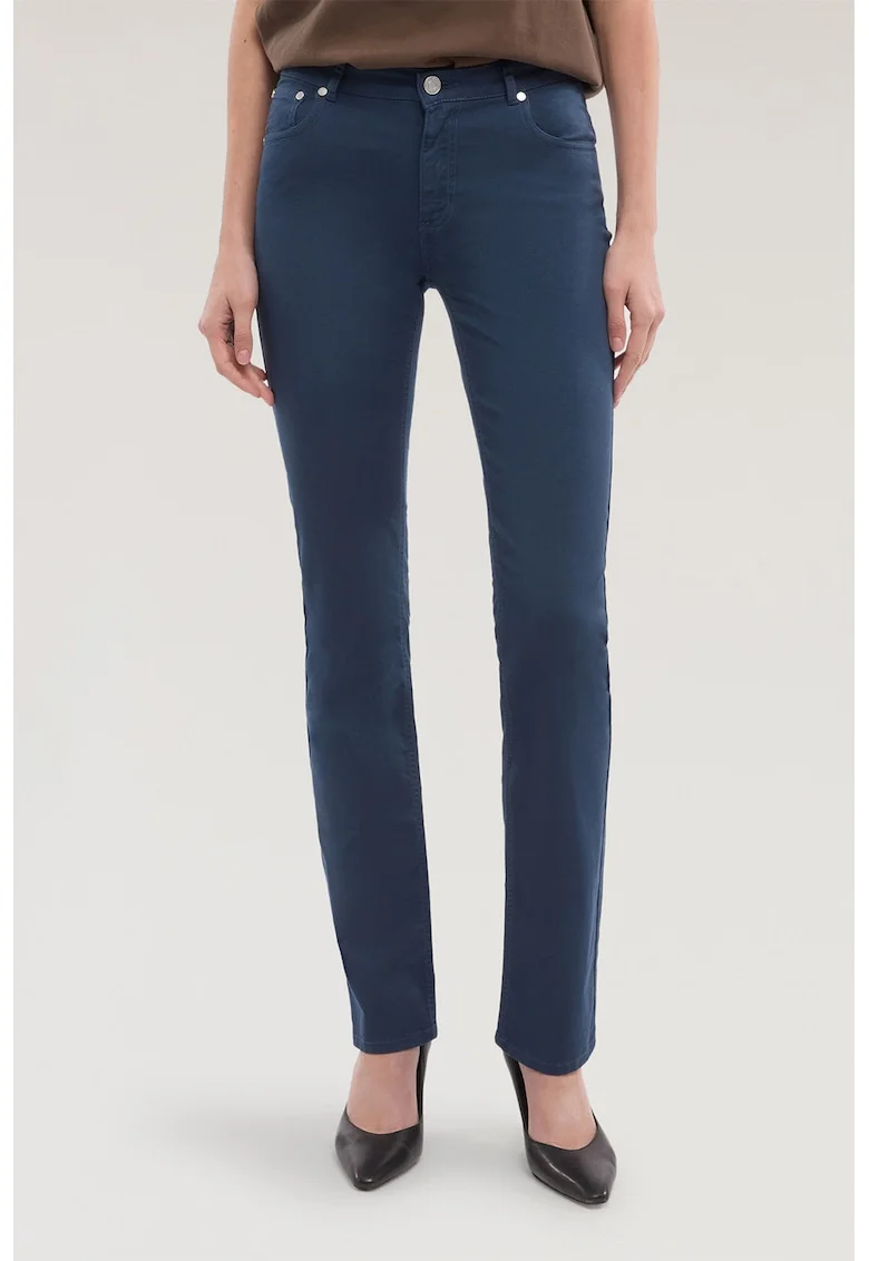 Blugi uni skinny, Albastru inchis