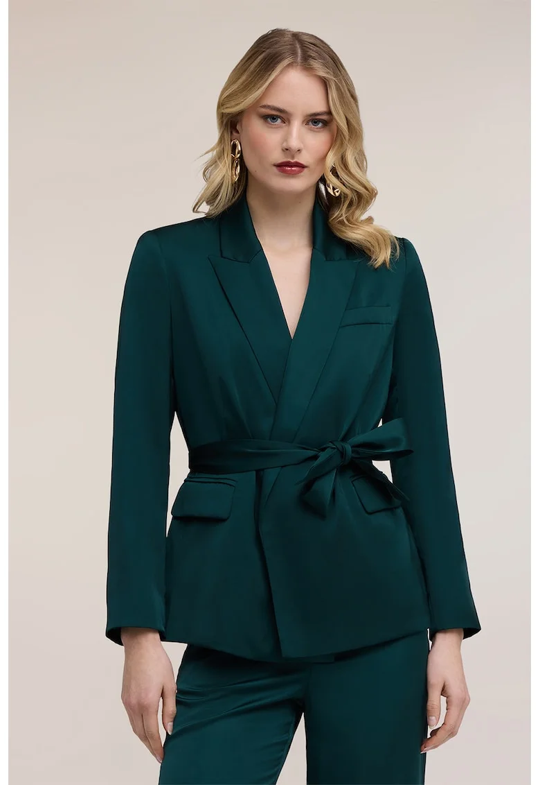 Sacou cu revere ascutite, Verde englez