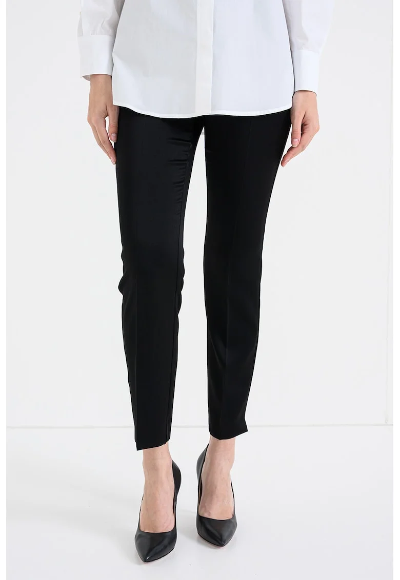 Pantaloni chino slim fit, Negru