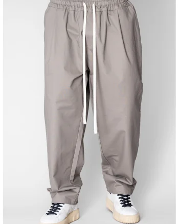 Pantalon lung drept cu buzunare Taupe 20986, Bej inchis