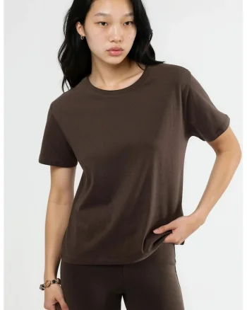 Tricou dama  maro cafea