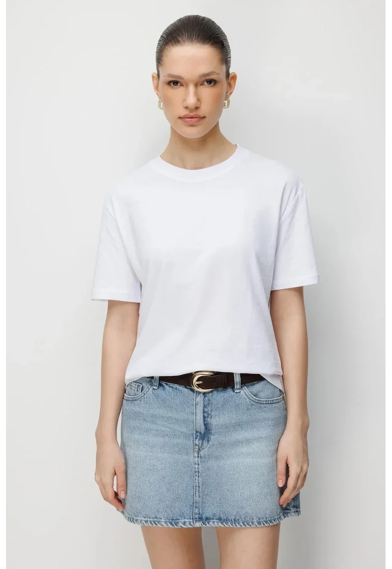 Tricou dama  alb