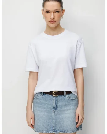 Tricou dama  alb