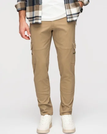 Pantaloni cargo  P1517, Bej