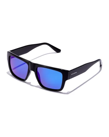 Ochelari de soare cu lentile patrate, Negru