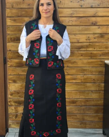 Costum Traditional Vesta si Fote Flori 2