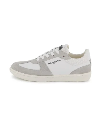 Pantofi sport cu garnituri din piele intoarsa, Bej deschis