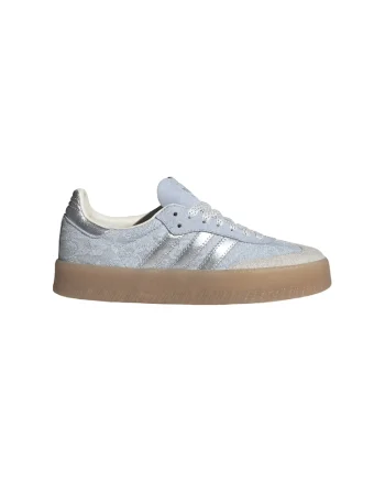 Pantofi sport flatform Sambae, Albastru prafuit/Argintiu