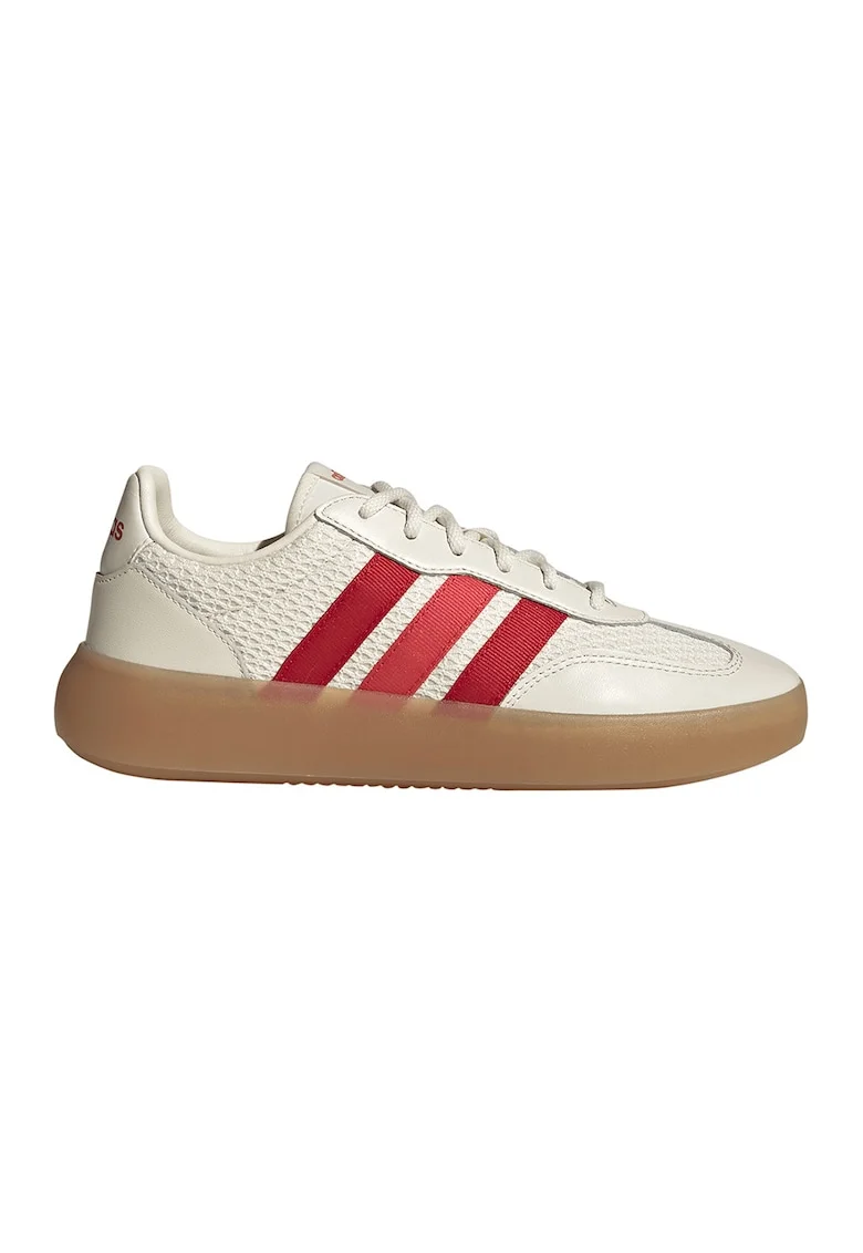 Pantofi sport cu piele Barreda Decode, Rosu/Alb murdar