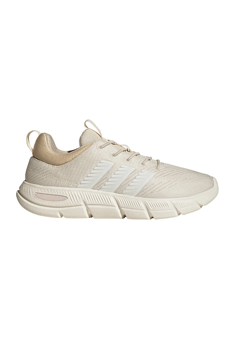 Pantofi sport Cloudfoam Flex low-cut din material textil, Alb fildes/Bej deschis