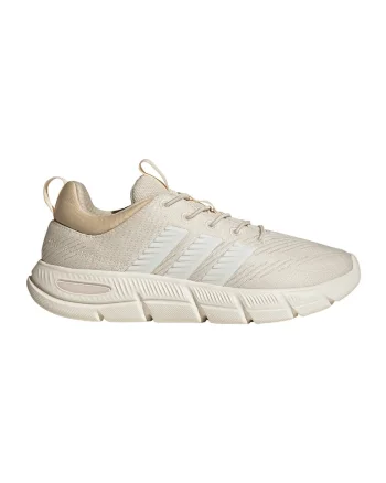 Pantofi sport Cloudfoam Flex low-cut din material textil, Alb fildes/Bej deschis
